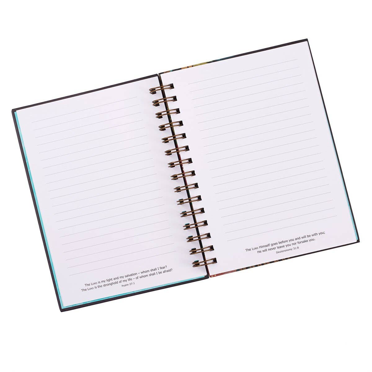 Journal Wirebound Black All Things Matt. 19:26