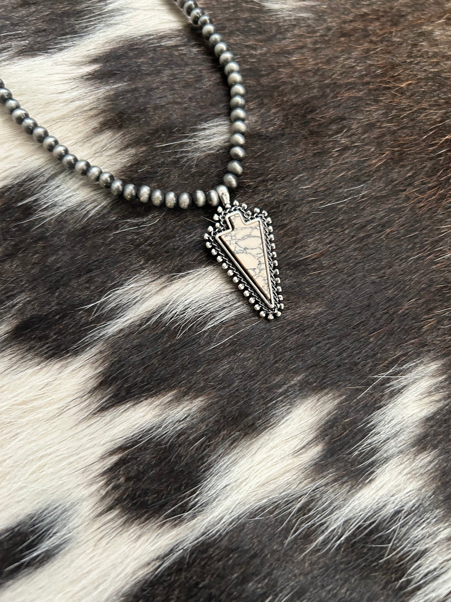 Bead Arrow Necklace