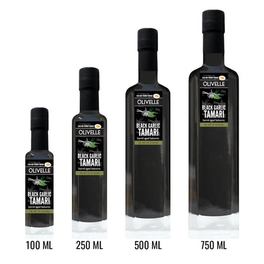 Black Garlic Tamari Barrel Aged Balsamic