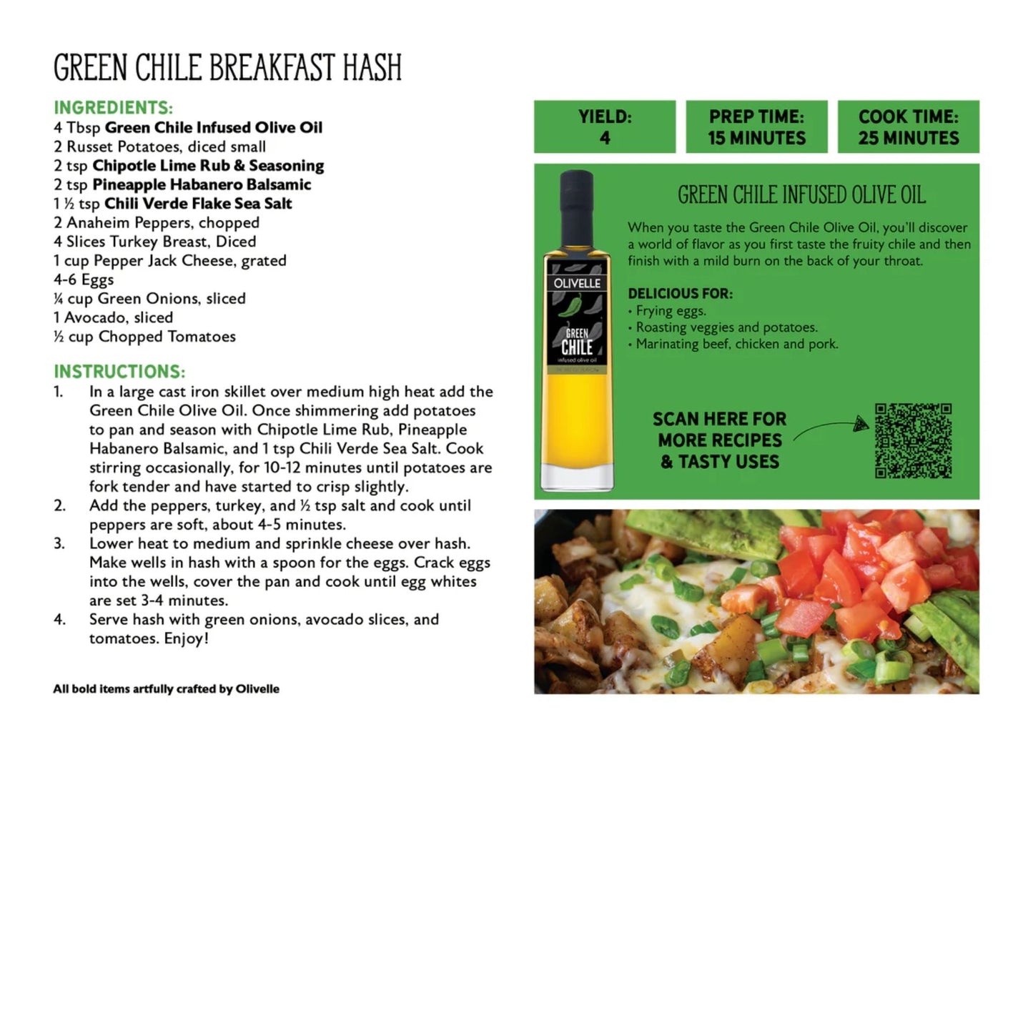 Green Chile Olive Oil
