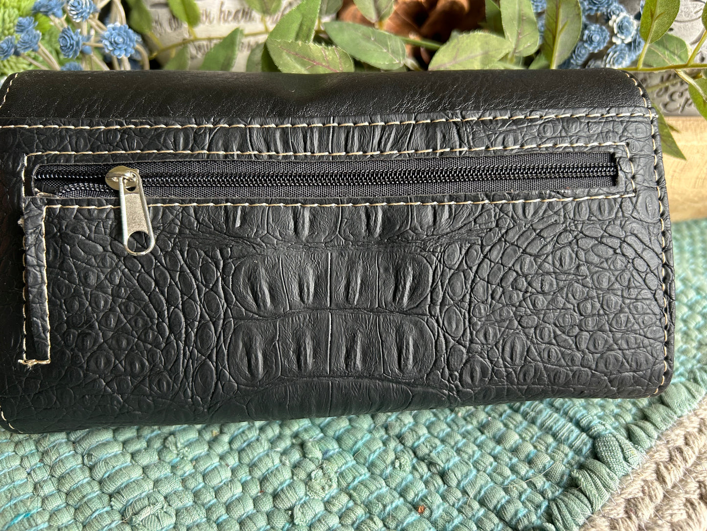 Black Cross Wallet