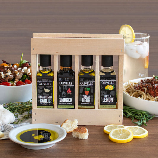Oil and Vinegar Savory Pairings Sampler Gift Crate