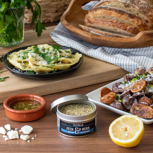 Feta & Herb Dipper & Seasoning - Bright Mediterranean Flavor in Every Sprinkle