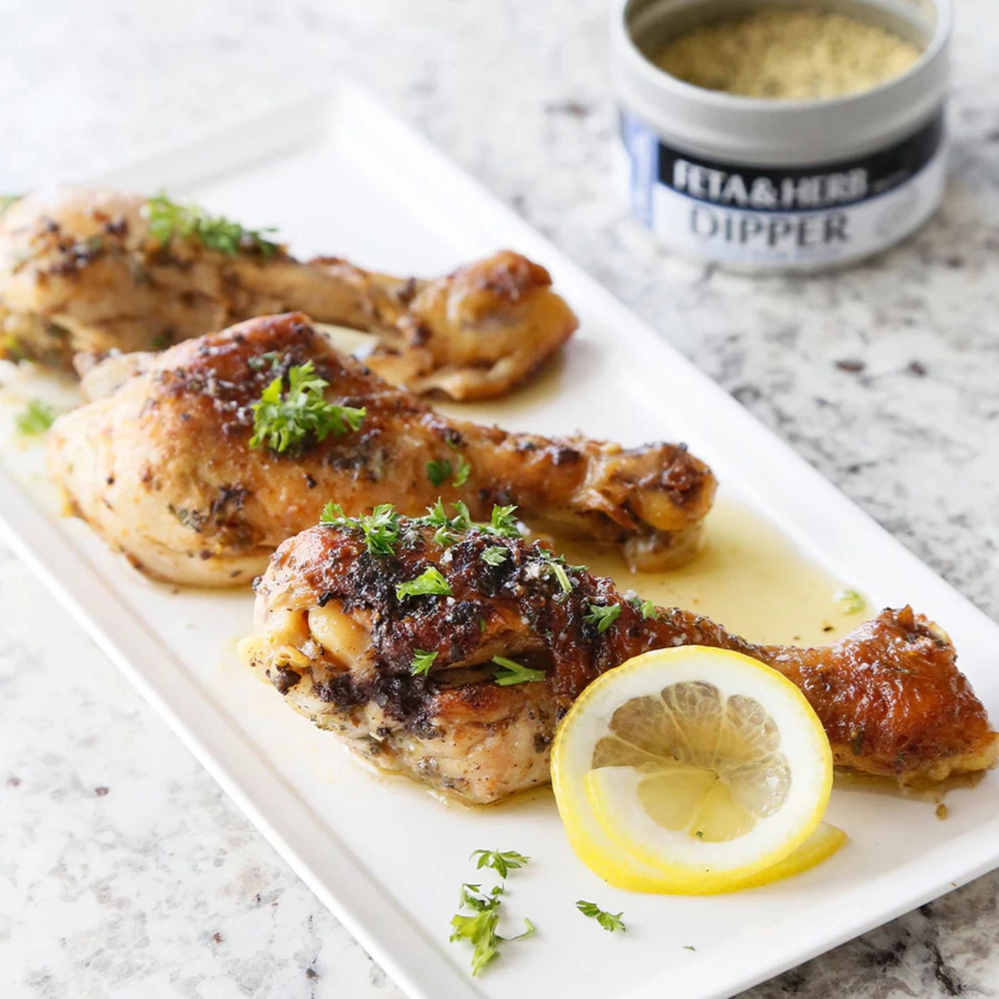 Feta & Herb Dipper & Seasoning - Bright Mediterranean Flavor in Every Sprinkle