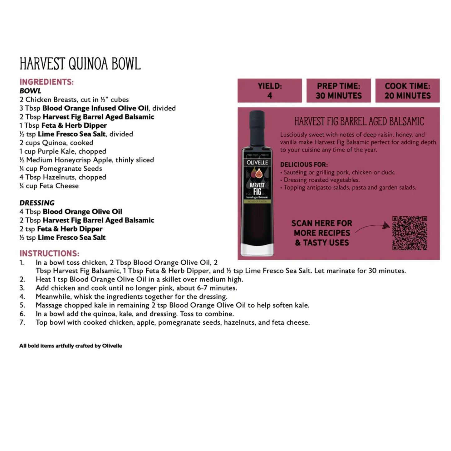 Harvest Fig Barrel Aged Balsamic