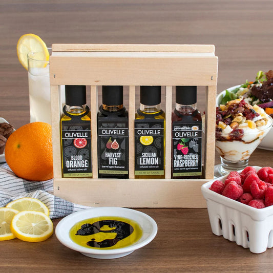 Oil and Vinegar Sweet Pairings Sampler Gift Crate