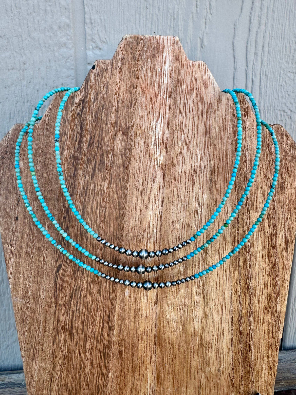 Dainty Turquoise Choker/Navajo Pear Choker/Layering Necklace
