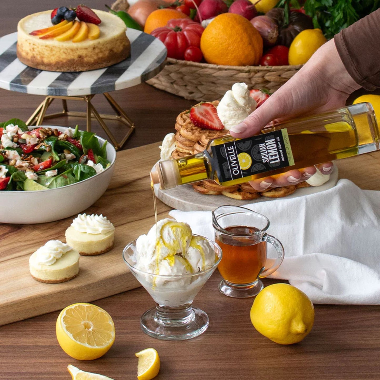 Oil and Vinegar Sweet Pairings Sampler Gift Crate