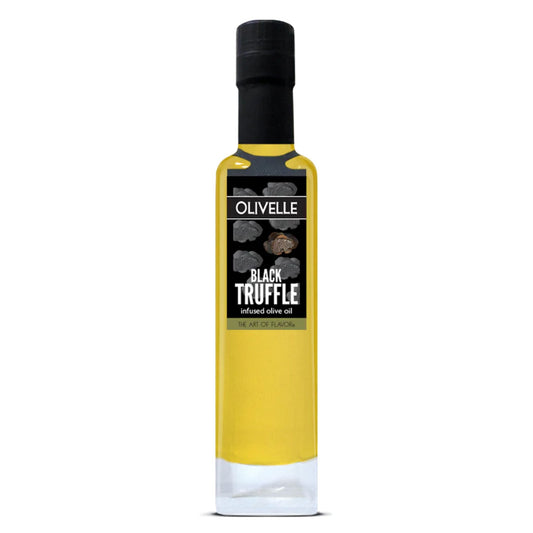 Black Truffle Infused Olive Oil by Olivelle