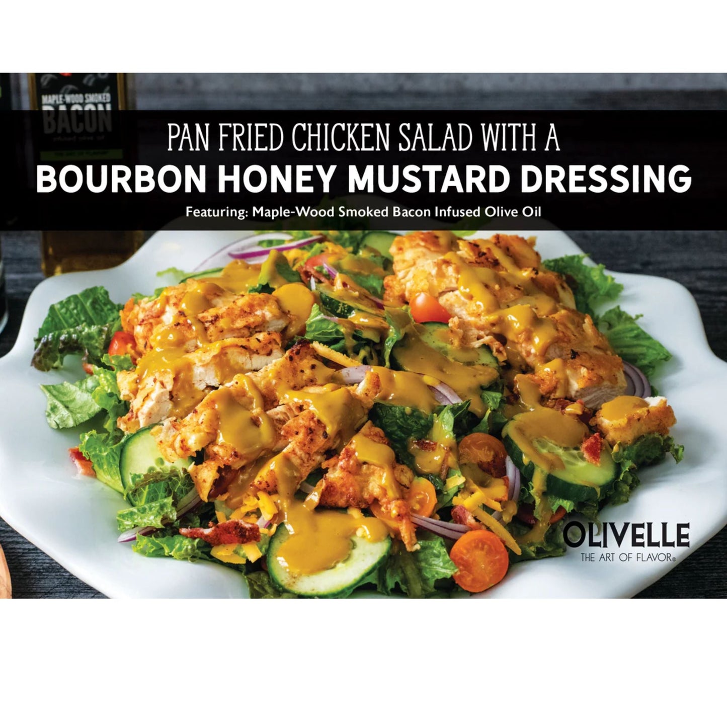 Maple-Wood Smoked Bacon Infused Olive Oil