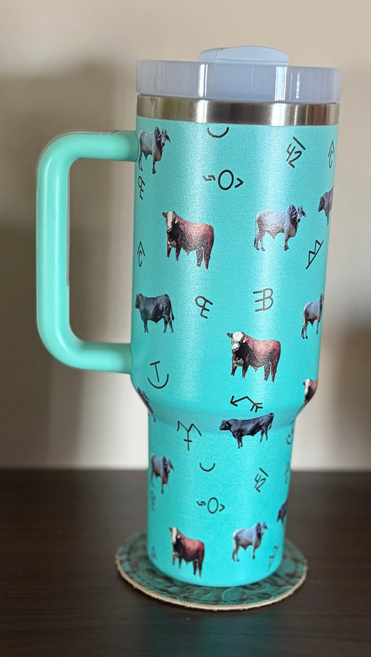 Western Cow Tumbler