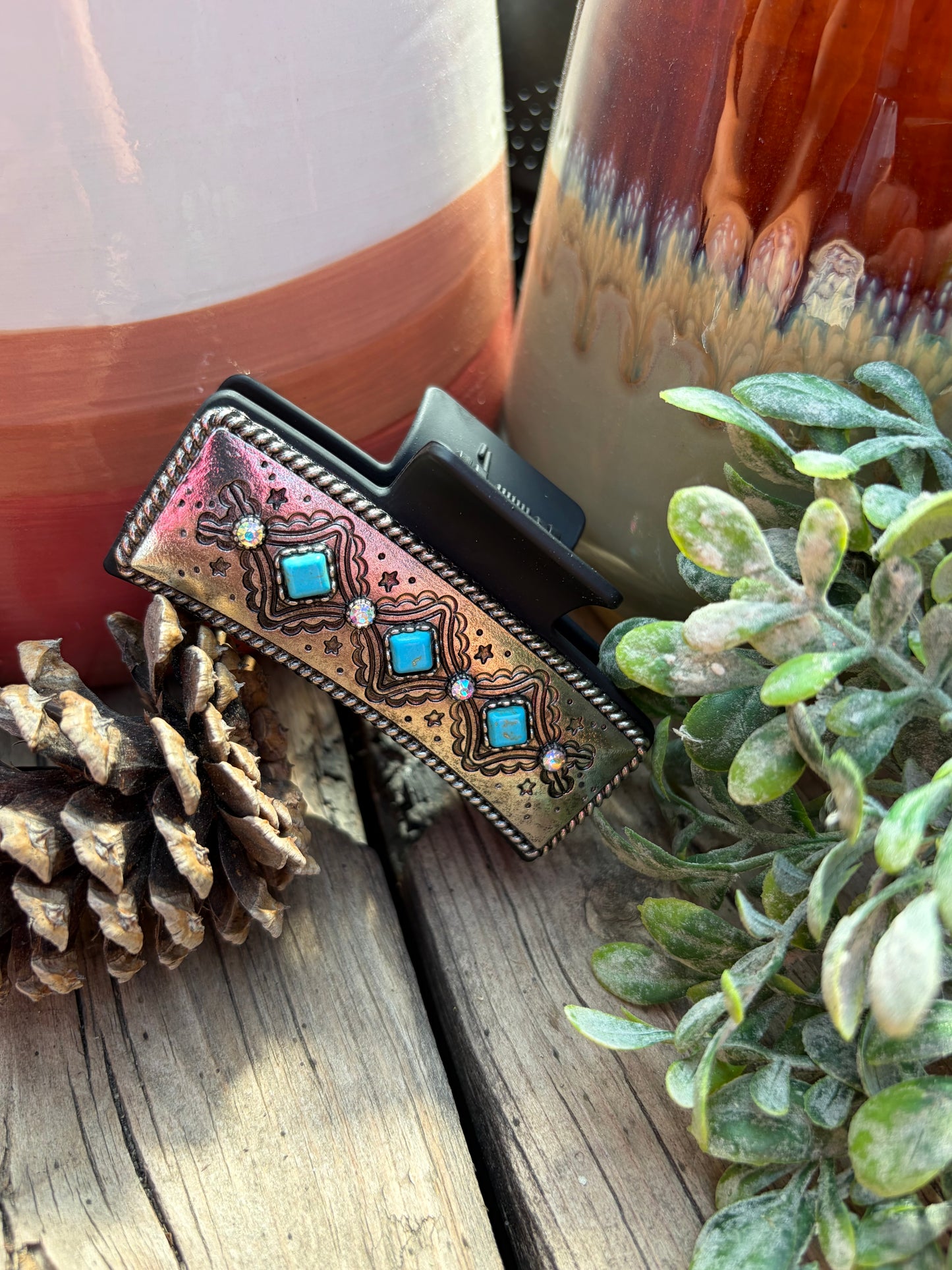 Large Western Hair Clip Claw