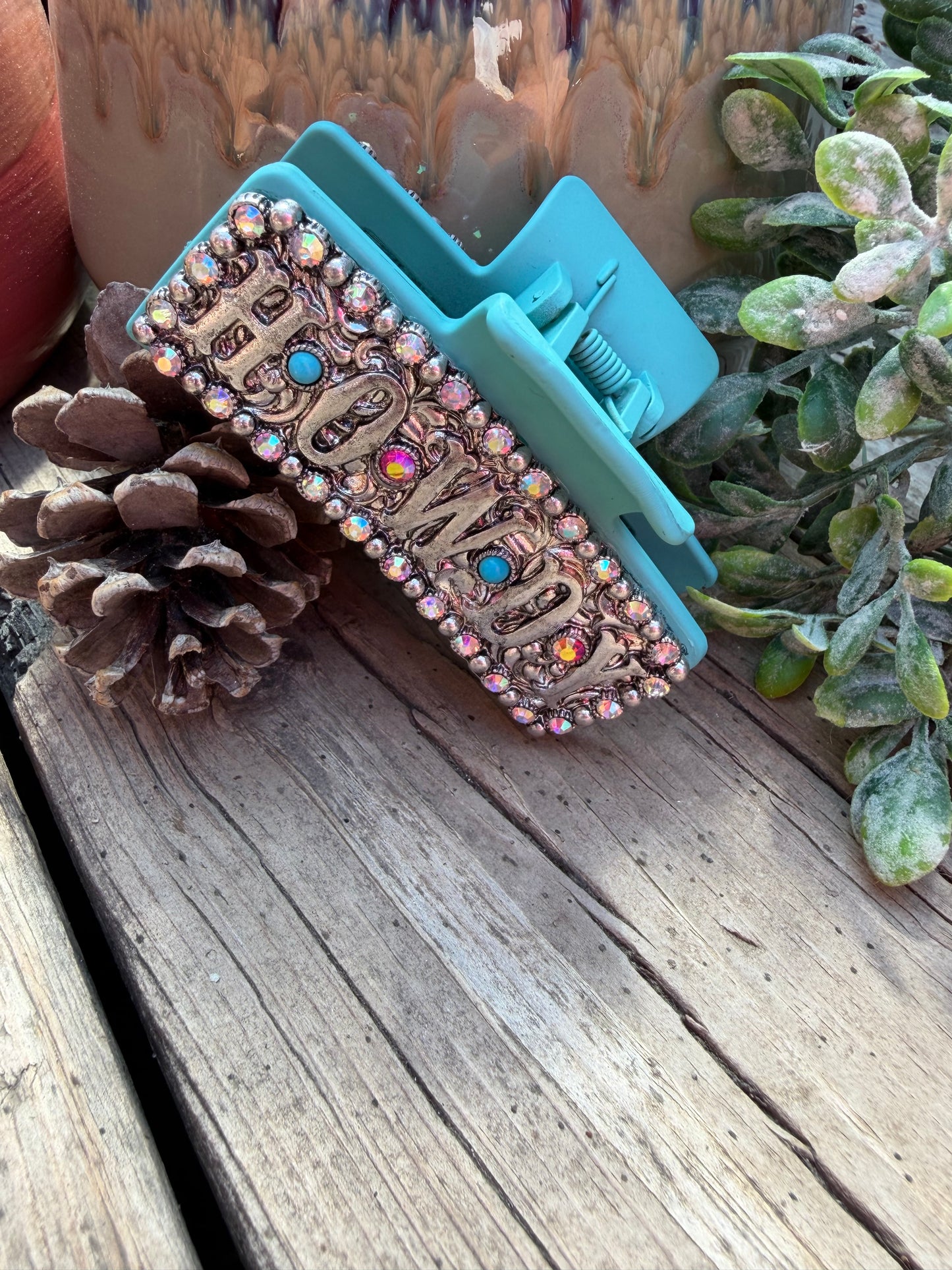 Large Western Hair Clip Claw