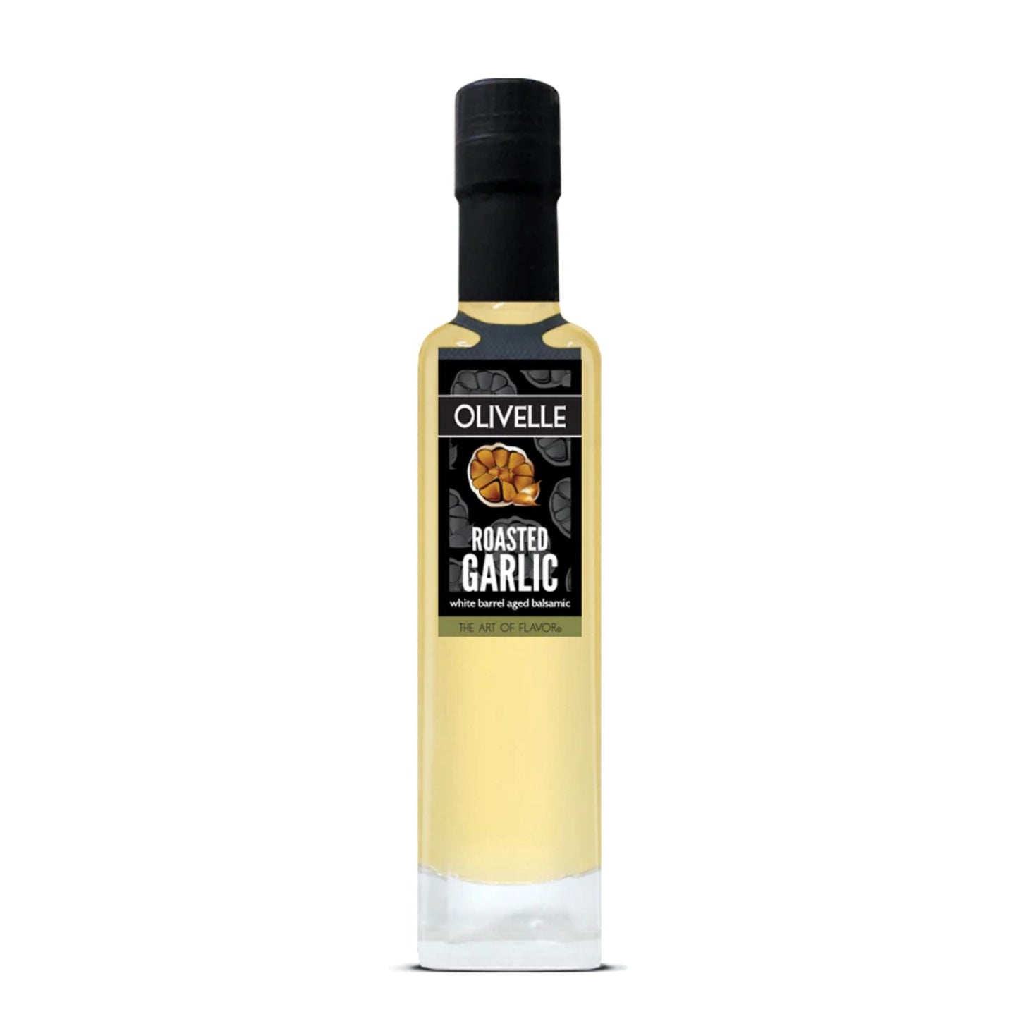 Roasted Garlic White Barrel Aged Balsamic - Savory, Umami-Packed Garlic Bliss