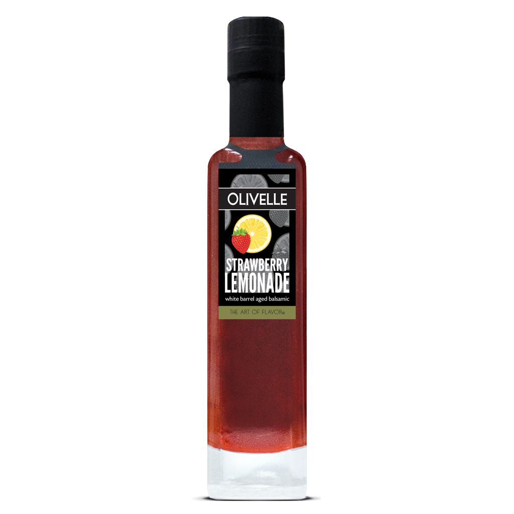 Strawberry Lemonade White Barrel Aged Balsamic – Bright, Sweet & Zesty