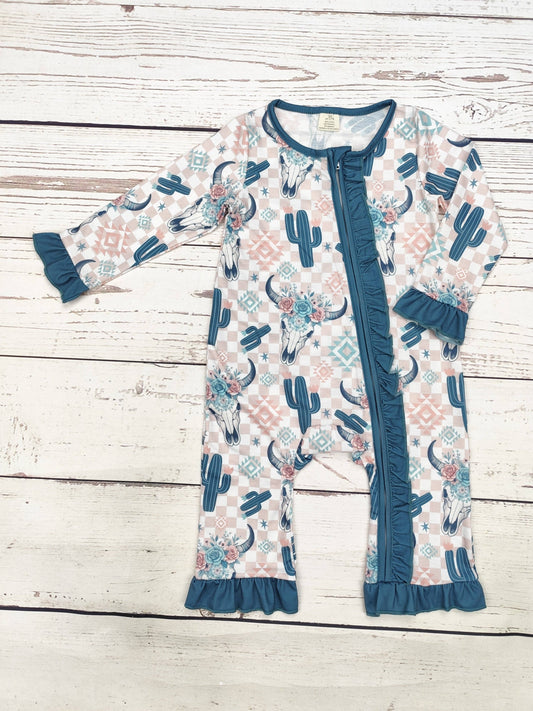 Western Baby  Zip Sleeper
