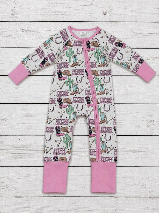 Future Cowgirl Western Printed Sleeper