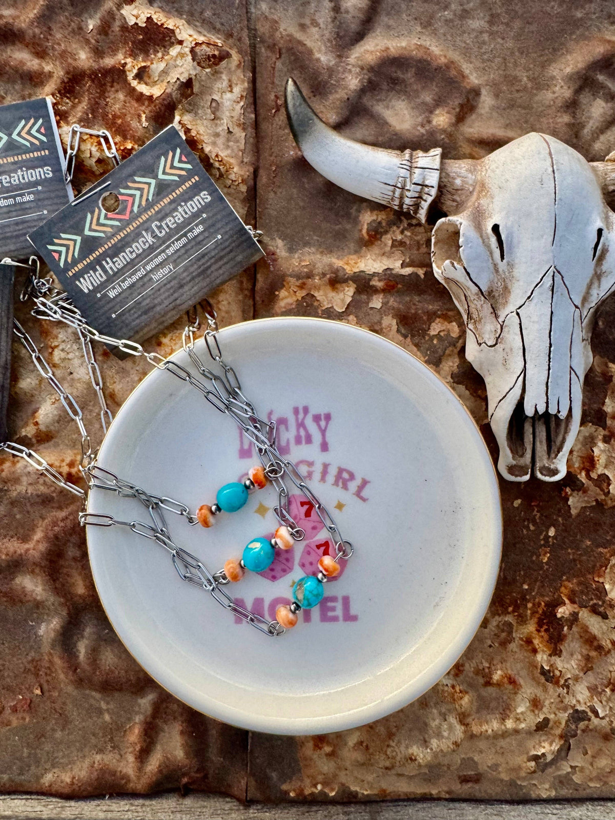 Turquoise Spiny Oyster Chokers/Western Choker/Navajo Pearl