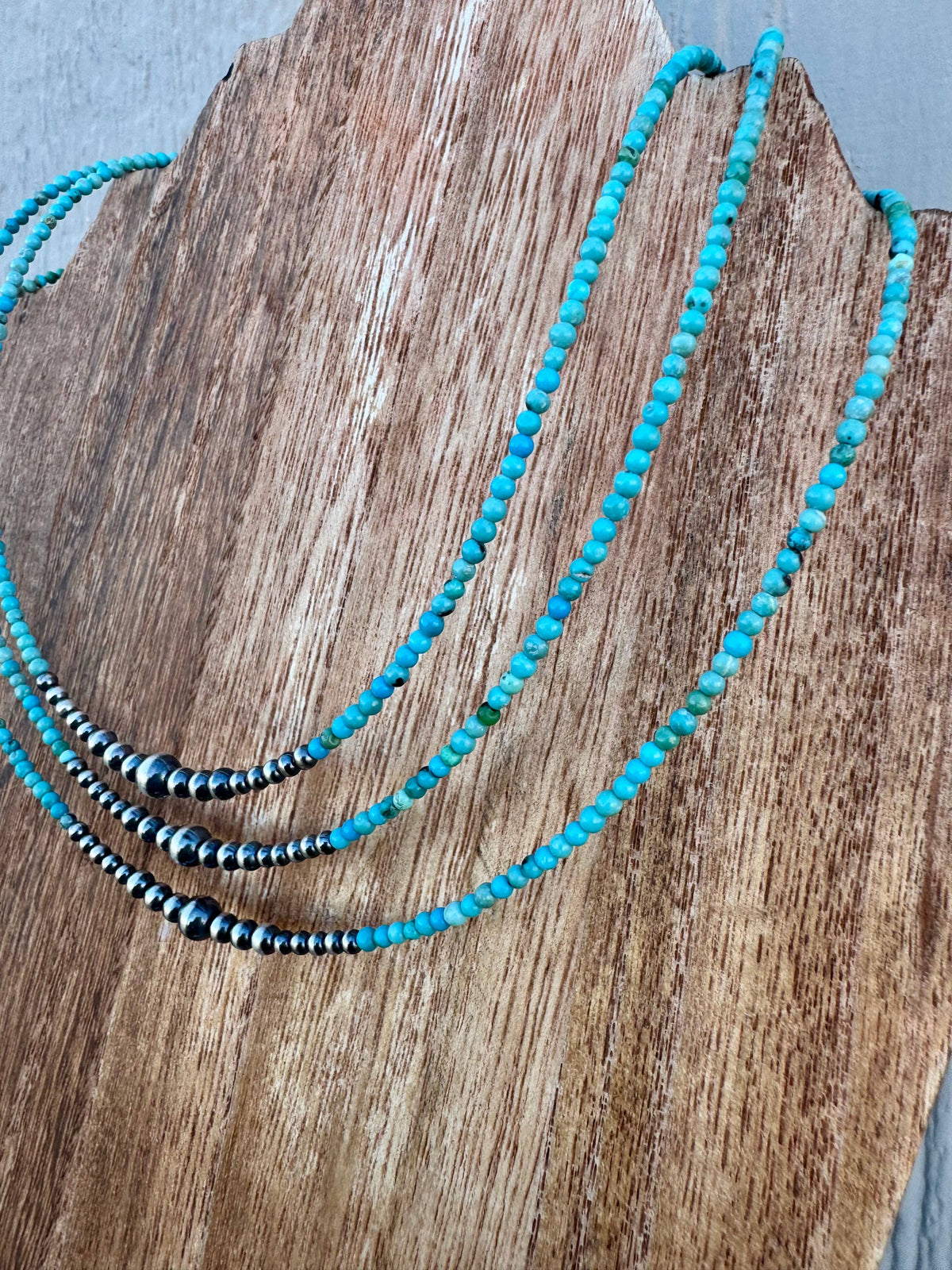 Dainty Turquoise Choker/Navajo Pear Choker/Layering Necklace